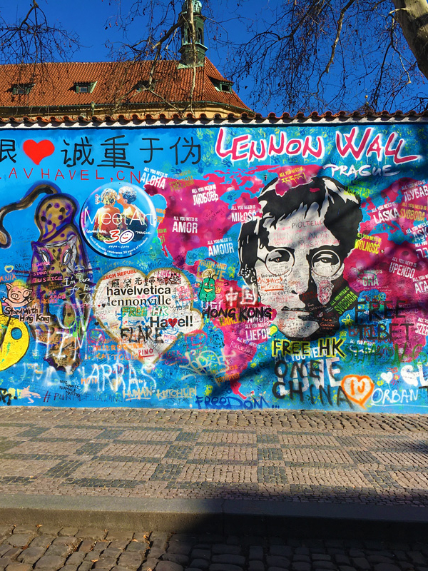 Malta Square and the John Lennon Wall